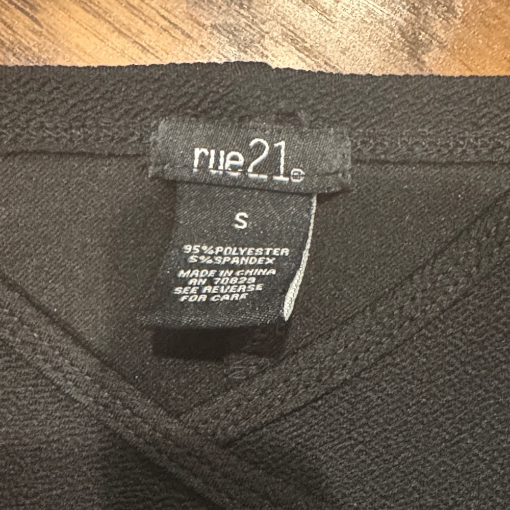 Rue21 Black and White Asymmetrical Dress - Picture 3 of 3